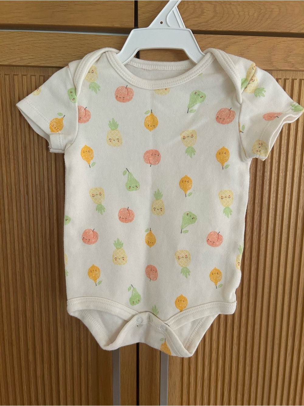 NWOT pear onesie, never worn